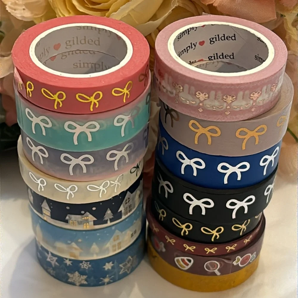 Simply Gilded Washi Tape NWOT Simply Gilded Washi Tape New Unwrapped set of 14